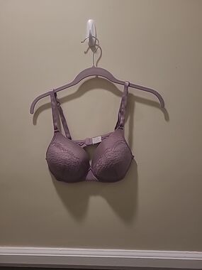 Maidenform Womens Lilac Lace Bra Wireless 36B